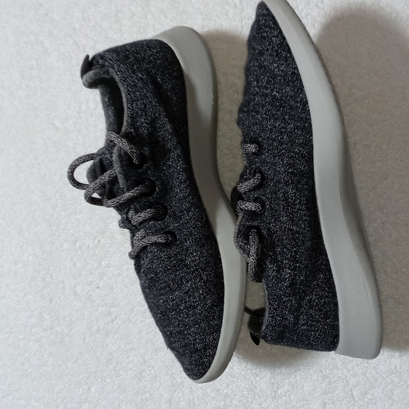 Allbirds WR Wool Runner Dark Gray Running Shoes Size 8 Men's - Picture 3 of 7